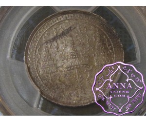 Thailand 1860 Rama IV 1/2 Baht PCGS MS62