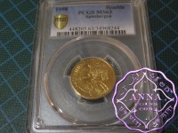 SPITZBERGEN 1998 Six Coins Full Set PCGS MS63-66