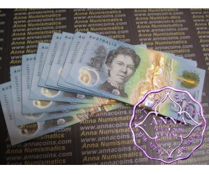 2017 $10 First Prefix AA17 Lowe/Fraser AA$10 UNC