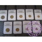 Russia 1961 USSR 9-Piece Lot of Certified Uniface Die Trials Brilliant Uncirculated NGC