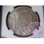 Spain 1823 B-SP Ferdinand VII "De Vellon" 20 Reales NGC MS63
