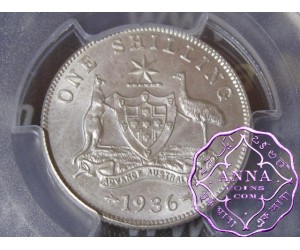 Australia 1936 Shilling PCGS MS64