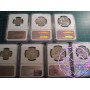 French Polynesia 1979 Piefort Silver Proof 7 Coins Full Set NGC