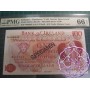 Northern Ireland 1978 Provincial Bank of Ireland Specimen £1; £5; £10; £100