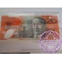 1994 $20 AA94 & ADK NPA Two Banknotes Folder 1994 $20 AA94 & ADK NPA Two Banknotes Folder