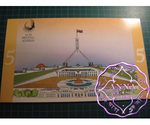 1992 $5 NPA First & Last  Two Banknote Folder 