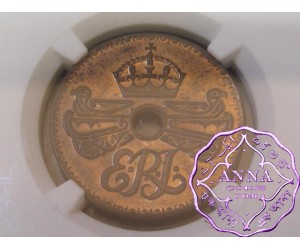 New Guinea 1936 British Territory George V Penny NGC MS63RB