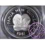 Papua New Guinea 1981 Silver Proof 5 Kina PCGS PR68DCAM Deep Ultra Cameo