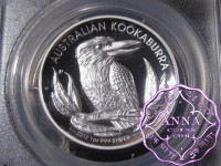 Australia 2012-P Silver Proof Kookaburra High Relief PCGS PF70DCAM Deep Ultra Cameo