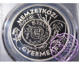 Hungary 1979 Silver Proof 200Frt PCGS PR68DCAM Deep Ultra Cameo