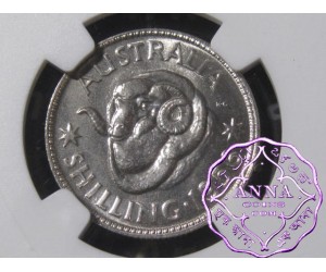 Australia 1956 Proof Shilling PCGS PR65