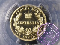 Australia 2005 Sydney Mint Gold Proof Sovereign PCGS PR69DCAM