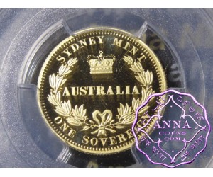 Australia 2005 Sydney Mint Gold Proof Sovereign PCGS PR70DCAM
