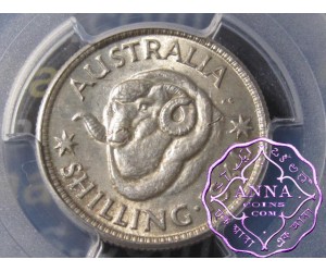 Australia 1940 Shilling PCGS MS61