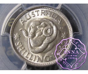 Australia 1942 Shilling PCGS MS63