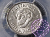 Australia 1944 Shilling PCGS MS63