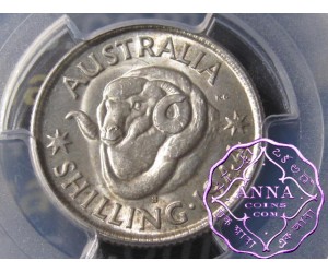 Australia 1944 S Shilling PCGS MS63