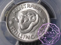 Australia 1953 Shilling PCGS MS64