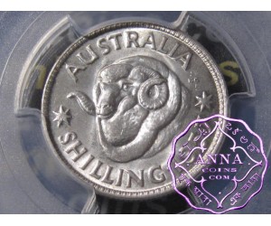 Australia 1957 Shilling PCGS MS65