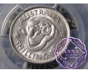 Australia 1958 Shilling PCGS MS63