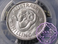 Australia 1958 Shilling PCGS MS64