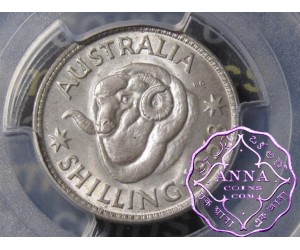 Australia 1958 Shilling PCGS MS66