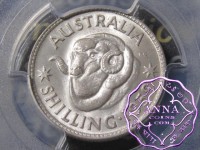 Australia 1959 Shilling PCGS MS65+