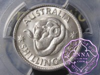 Australia 1960 Shilling PCGS MS65