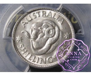 Australia 1960 Shilling PCGS MS65