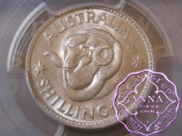 Australia 1960 Shilling PCGS MS66