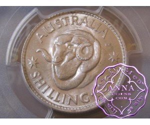 Australia 1960 Shilling PCGS MS66