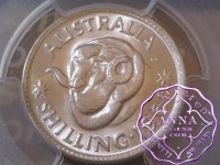 Australia 1961 Shilling PCGS MS64+