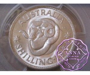Australia 1961 Shilling PCGS MS65