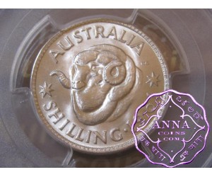Australia 1961 Shilling PCGS MS66