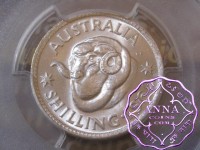 Australia 1962 Shilling PCGS MS65