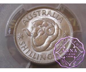 Australia 1952 Shilling PCGS MS66