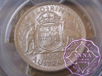Australia 1959 Florin PCGS MS63
