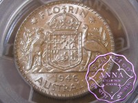 Australia 1946 Florin PCGS MS63