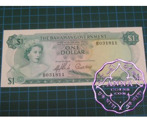  Bahamas 1965 $1  Pick 18a UNC