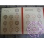 NZ Halfpenny,Penny,3d,6d,Silling,Florin,Half Crown Date Set in Album, Total 201 Coins