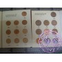 NZ Halfpenny,Penny,3d,6d,Silling,Florin,Half Crown Date Set in Album, Total 201 Coins