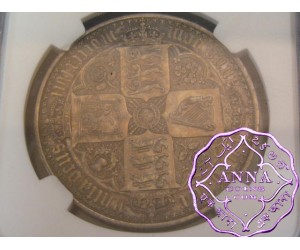 Great Britain 1847 Victoria Gothic Crown NGC PR58