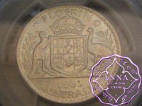 Australia 1963 Florin PCGS MS63