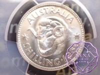 Australia 1960 Shilling PCGS MS63