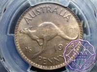 Australia 1948 M Penny PCGS MS65RB Australia 1948 M Penny PCGS MS65RB