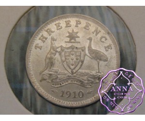 Australia 1910 Threepence