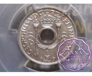 New Guinea 1929 British Territory George V Proof 1/2 Penny & Penny Pair PCGS PR67