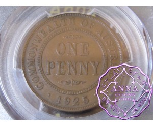 Australia 1925 Penny PCGS VF30