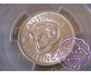 Australia 1961 Shilling PCGS MS64