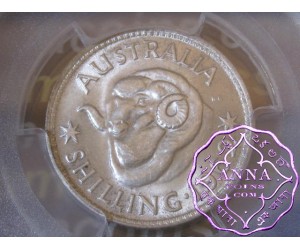 Australia 1962 Shilling PCGS MS64